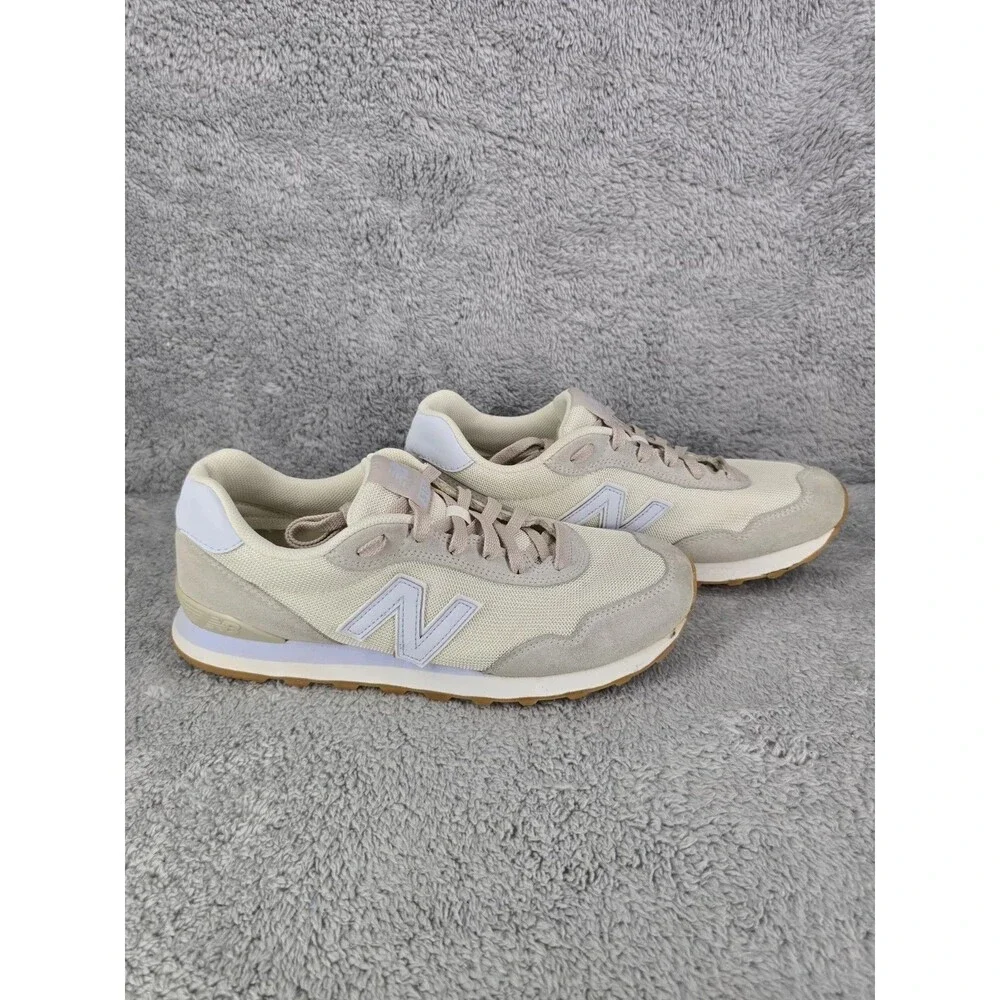 New Balance 515 Beige Cream Sneakers Shoes Womens Size 11W 9.5M Walking